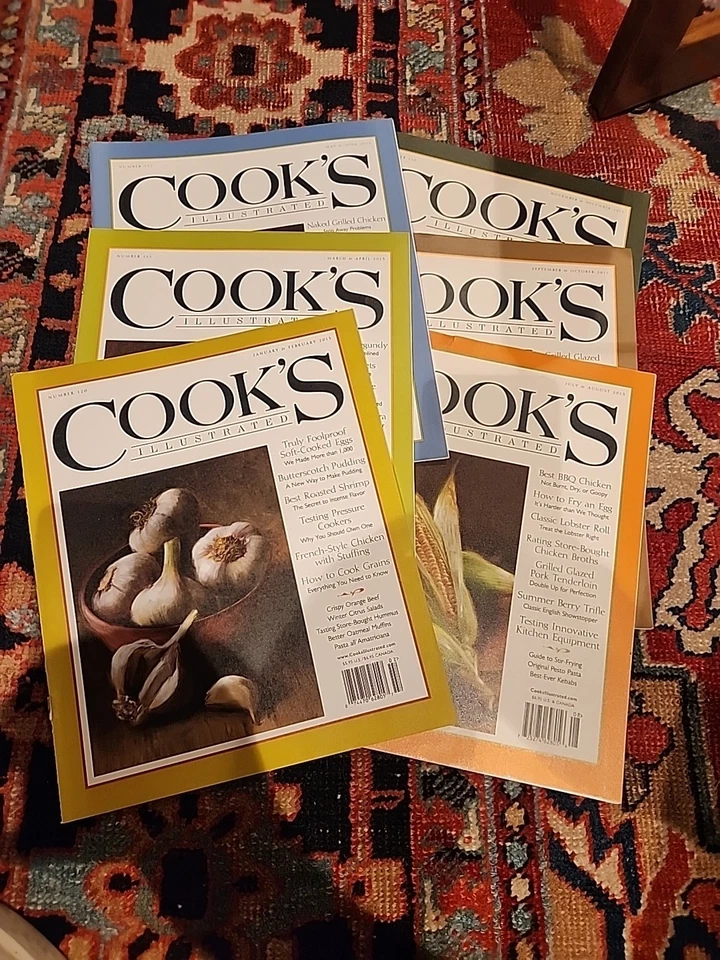 Cooks Illustrated, 2013, Lot/6 - Image 1 of 1