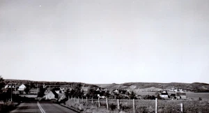Entree du Village Port Daniel P D Michel Photo RPPC Postcard - Picture 1 of 3