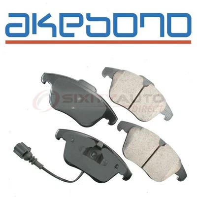 Akebono EURO Front Disc Brake Pad Set for 2015-2018 Audi Q3 - Braking bw Foto 1 de 4