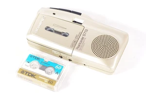 Grabadora de microcassette Olympus Pearlcorder S713 VCVA mini grabadora de casete - Imagen 1 de 7