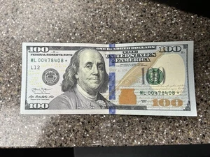 *Etremley Rare* 2013 $100 Star Note *Low Print Run 640k **100%sheet Replacemnt** - Picture 1 of 3