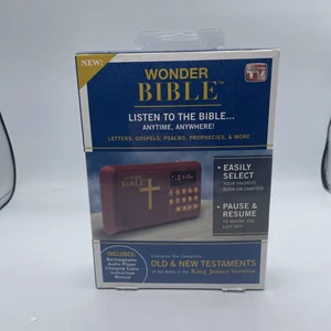 Wonder Bible KJV Audio Bible Player King James Version New & Old Testament - Picture 1 of 5