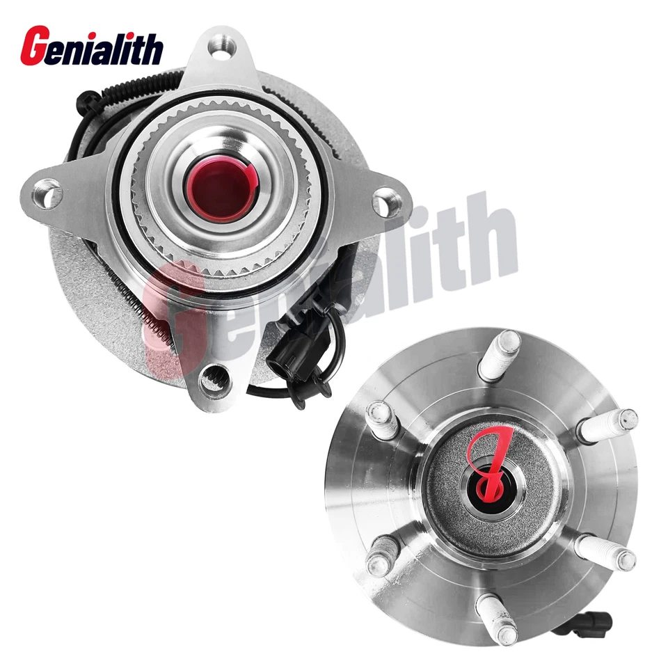 4WD Pair Front Wheel Bearing Hubs for 515046 2004 2005 Ford F-150 Heritage - Image 1 of 4