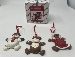 House Of Lloyd Christmas Around The World Ginger Nuts Ornaments 1996 Sandy - Picture 1 of 8