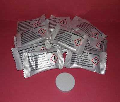 AQUATOP Entkalkungstabletten 15 Rund à 18g geeignet für alle gängigen Kaffeevoautomaten