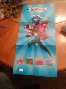 Yu Yu Hakusho Ghost Files Game Boy Advance Nintendo Power Foldable Promo Poster. - Imagen 1 de 16