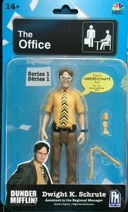 Figura de acción Dwight K. Schrute Dunder Mifflin The Office serie 1 PhatMojo - Imagen 1 de 2