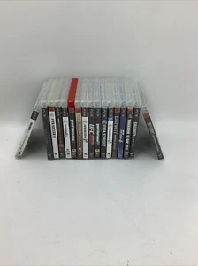 Lot of 17 PS3 Game Cases with manuals, NO DISK MW3, GTA5, GT6,MW2,GTA4,UFC10 etc - Picture 1 of 4