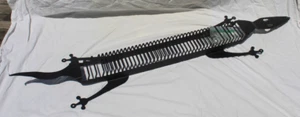 Metal CD Rack Holder Wall Mount Lizard CD Holder 44 CD Slots - Picture 1 of 2