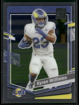 2023 Clearly Donruss Kyren Williams #30 Los Angeles Rams - Image 1 of 2
