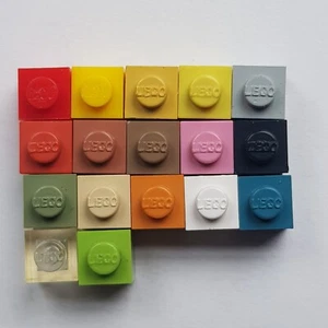 LEGO MODULEX 17 BRICKS 1x1 WITH LEGO LOGO - Bild 1 von 4