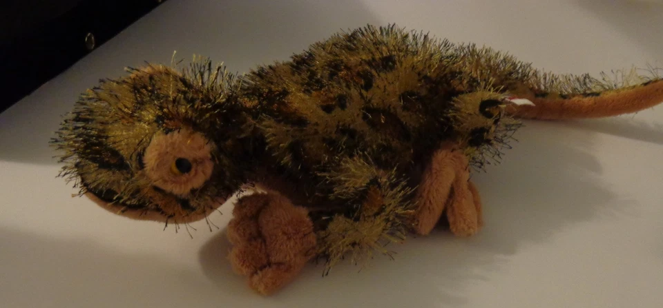 WEBKINZ  SPOTTED REAL LIFELIKE  LEOPARD LIZARD  RETIRED  hm198 BY GANZ - Image 1 of 4