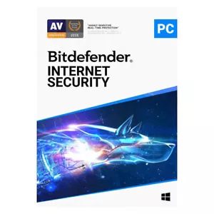 Bitdefender Internet Security 3 Year 1 WINDOWS Device LATEST Version - Picture 1 of 2