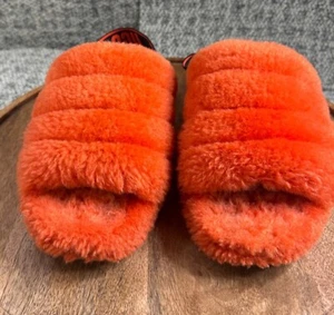 Zapatillas UGG para mujer mullidas naranjas talla 9/EU 40 - Imagen 1 de 9