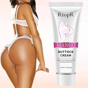 Natural Cream Hip Lift-Up Butt Buttock Booty Enhancer Bigger Enlargement Massage - Picture 1 of 15