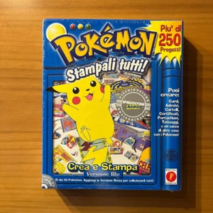 POKEMON STAMPALI TUTTI CREA E STAMPA VERSIONE BLU NUOVO SEALED - Imagen 1 de 6