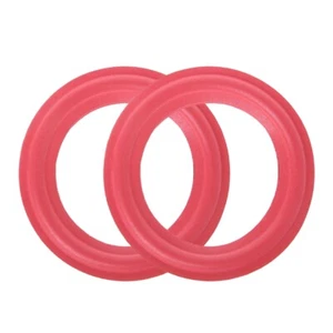 Red Speaker Rubber Foam Edge Surround Rings Repair Kit for Speaker Repair or DIY - Picture 1 of 14