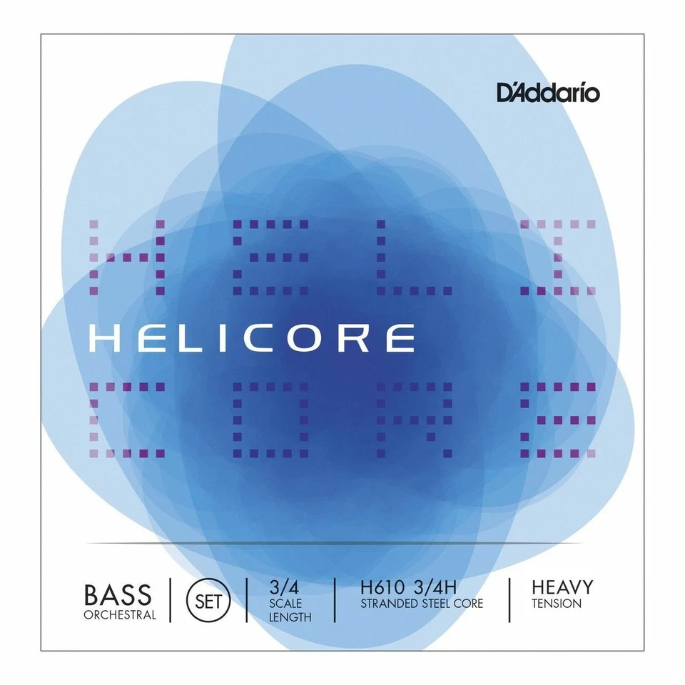D'Addario H610-3/4H String Set Double Bass 3/4 Heavy - Image 1 of 1