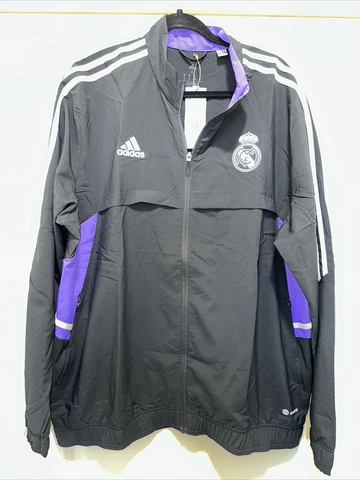 Real Madrid Mens Jacket EXTRA LARGE Adidas Cover