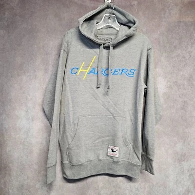 Новая без ценников мужская толстовка с капюшоном Mitchell & Ness San Diego LA Chargers ретро M - Изображение 1 из 4