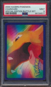 2000 Hasbro Pokemon Special Edition Battle Set Charizard 3D Prism PSA 9 MINT - Picture 1 of 2