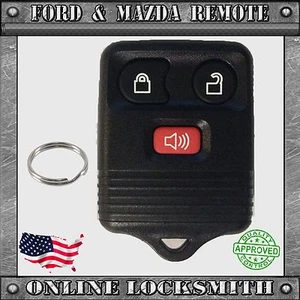 Nuevo Control Remoto Entrada Sin Llave 3 Botones Llavero Clicker con Batería para Vehículo Ford - Imagen 1 de 2