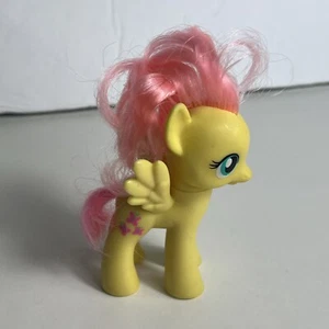 My Little Pony Fluttershy Yellow Vinyl & Pink Mane 6in 2016 - Picture 1 of 6