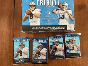 2010 Topps Tribute Football -4 Packs - Picture 1 of 2