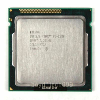Intel Core i5 i5-2500 Processor 3.3 GHz/6M/5GT/s DMI (SR00T) LGA 1155 / H2 CPU - Image 1 of 2