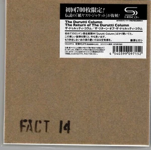 JAPAN MINI THE RETURN OF THE DURUTTI COLUMN SHM CD. - Picture 1 of 2