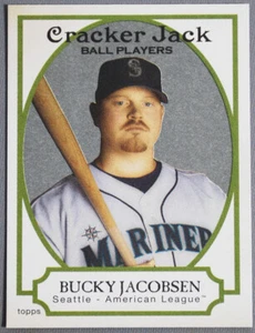 2005 Topps Cracker Jack #88 19/25 Grey Mini Bucky Jacobsen Baseball Card - Picture 1 of 2