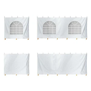 Standard PVC Seitenwand Kit für 10x20 7 Fuß hoch Baldachin Zeltfenster und massive Wände - Bild 1 von 6