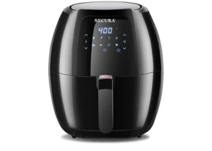 Secura Max 6.3Qt Air Fryer, 1700W Digital Hot Air Fryer | 10-in-1 OvenETL Listed - Picture 1 of 7