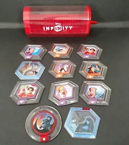 Disney Infinity Power Disc Kapsel Tragetasche und Disc Set Stitch Princess - Bild 1 von 7