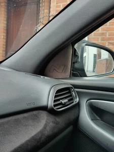 I30N Indivitara Engraved Mirror Trim sticker set ( ''Grey'' color) - Afbeelding 1 van 9
