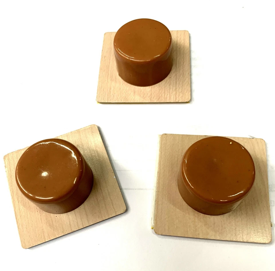 3 Türstopper Türpuffer Türhalter Kunststoff selbstklebend Bodentürstopper - Bild 1 von 1