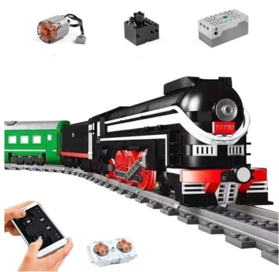 Mould King 12005 SL7 Asia STEAM Express Train Remote Control Building Bricks NIB - Image 1 of 4