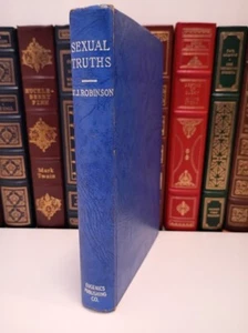 SEXUAL TRUTHS: Versus sexual lies, misconceptions... 1944 HC Eugenics Publishing - Picture 1 of 9