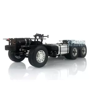 LESU 6*4 Metal Chassis 2Speed Gearbox 1/14 DIY For TAMIYA RC Tractor Truck - Picture 1 of 10
