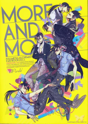 Fullmetal Alchemist Doujinshi Comic Book Greed x Ling Yao Lin More & More Warm - Image 1 of 3