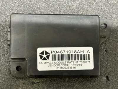 2006-2020 年克莱斯勒道奇吉普罗盘模块 4671918 OE — 第 1/3 张图片