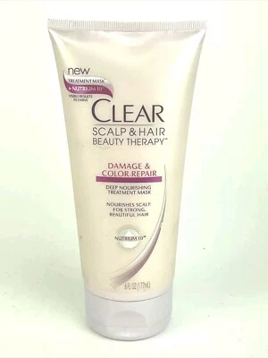 Clear Scalp & Hair Damage & Color Repair Deep Nourishing Treatment Mask   1x 6oz - Image 1 of 3