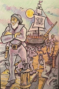 JOLLY ROGER * MIKE BENNETT'S ORIGINAL ART (2025) 12.10.2025 - Bild 1 von 1