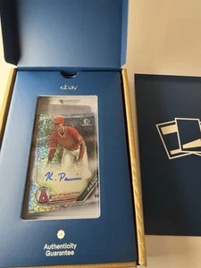 Topps 2019 Kyren Paris CDA-KP , 15/71 Sparkle Topps Certified Autograph Issue - Picture 1 of 3