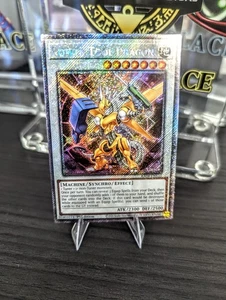 Yu-Gi-Oh! Power Tool Dragon RA04-EN135 Platinum Secret Rare - Picture 1 of 1