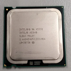 Intel Xeon X3330 CPU 2.66 GHz 6MB L2 95 W 4-Core Processor LGA775 SLB6C - Picture 1 of 4