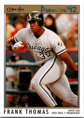 1992 O-Pee-Chee Premier #59 Frank Thomas - Image 1 of 2