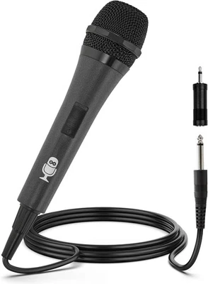 Singing Machine Wired Microphone for Karaoke, (Black) - 1, Black  - Image 1 of 4