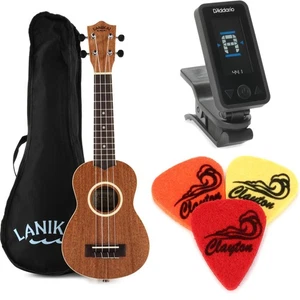 Lanikai LU Series Soprano Ukulele Essentials Bundle - Picture 1 of 1