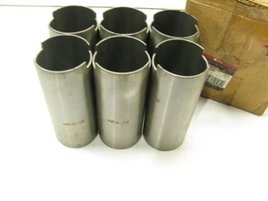 (6) Sealed Power SL123M Engine Cylinder Sleeves 3.25" Bore 8.125" Long 3/32 Wall - Picture 1 of 3